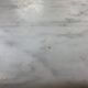 Set of two bistro tables in marble and wrought iron