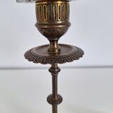 Vintage brass candle holders