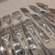 6 silver-plated fish forks and 6 fish knives by Ercuis Valencay