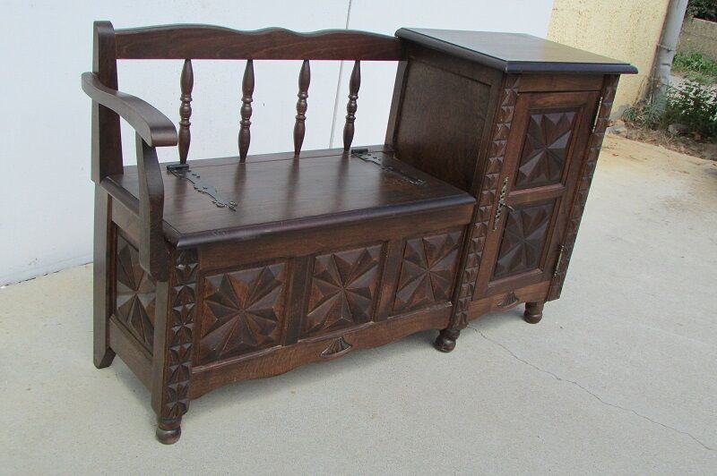 Entrance furniture oak, 1980s