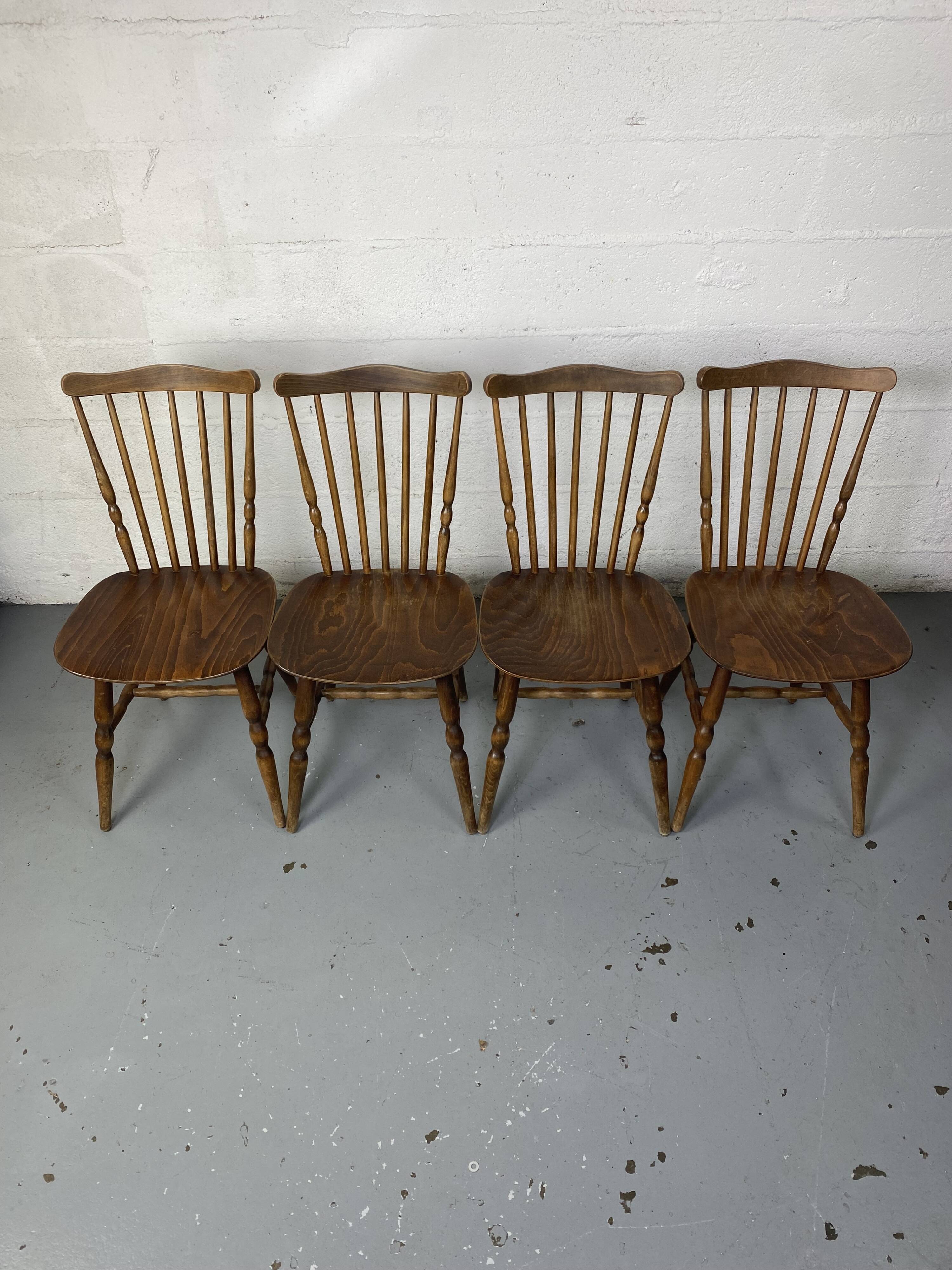 Lot de 4 chaises Baumann Tacoma