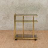 Hollywood Regency style bar cart