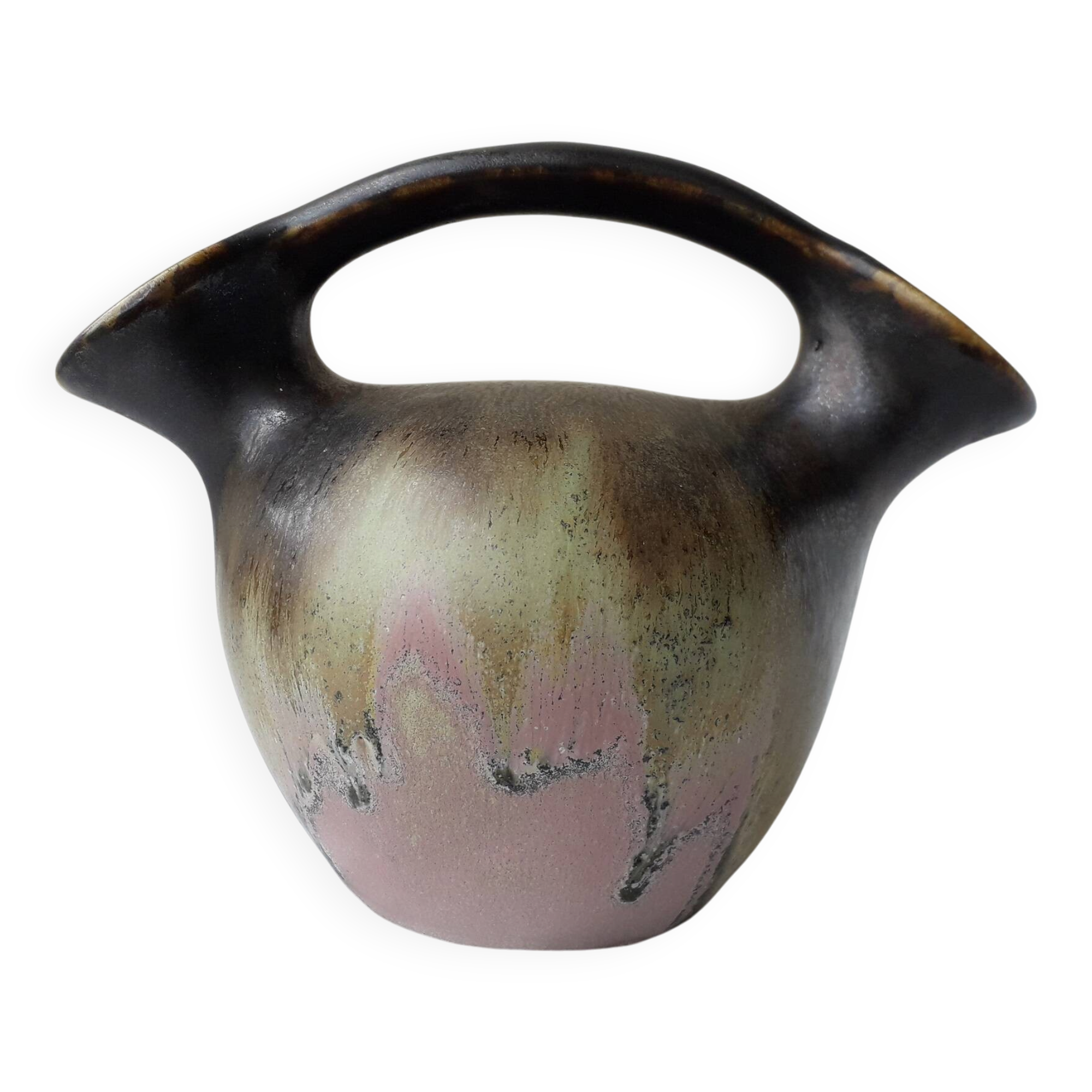 Vase en grès Méténier
