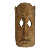 Old Dogon mask from Mali in wood. African mask from the 50s