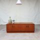 Vtg Mid Century G Plan Fresco Teak Sideboard Danish Media Vinyl Storage Retro