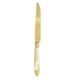10 fruit knives in silver-plated mother-of-pearl and vermeil