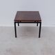 Teak and metal coffee table, Germany 1960