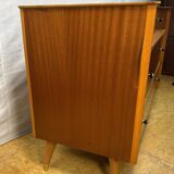 Mid Century Retro Teak Chest of Drawers by Austinsuite Circa 1960  A stunni