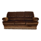 Toad bench in genoa velvet circa 1960