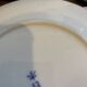 Coffee service composed of 17 pieces, in blue and white porcelain, cherry blossom patterns