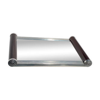 Art deco mirror tray rollers
