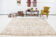 Tapis beige classique Distressed 282x193cm