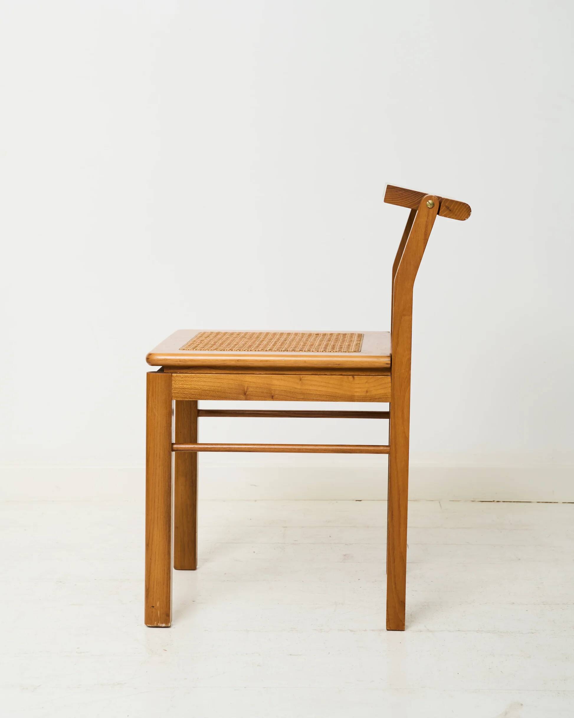 Chaise scandinave à dossier modulable, 1970