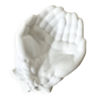 Vide poche ou Porte savon mains en porcelaine de Limoges