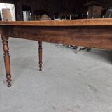 Beech farmhouse bistro restaurant table