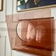 Plexiglas magazine rack by Michel Dumas for Rochebobois