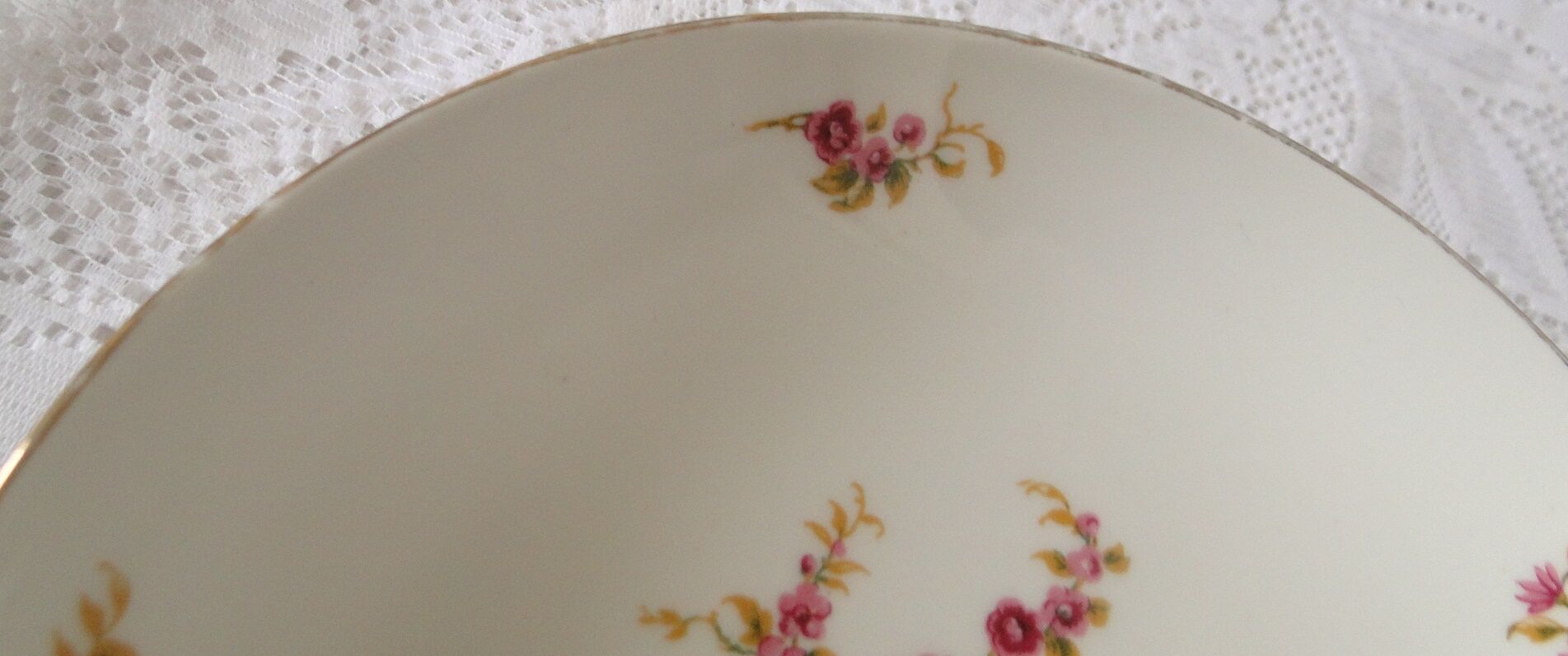 Old porcelain shower foot bowl Limoges f legrand et cie 20s