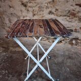 Vintage folding bistro table – 1950s