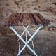 Table bistrot pliante vintage – Années 1950