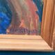 Original Swedish Oil on Panel – “Mountain Landscape” by Kersti Flyckt