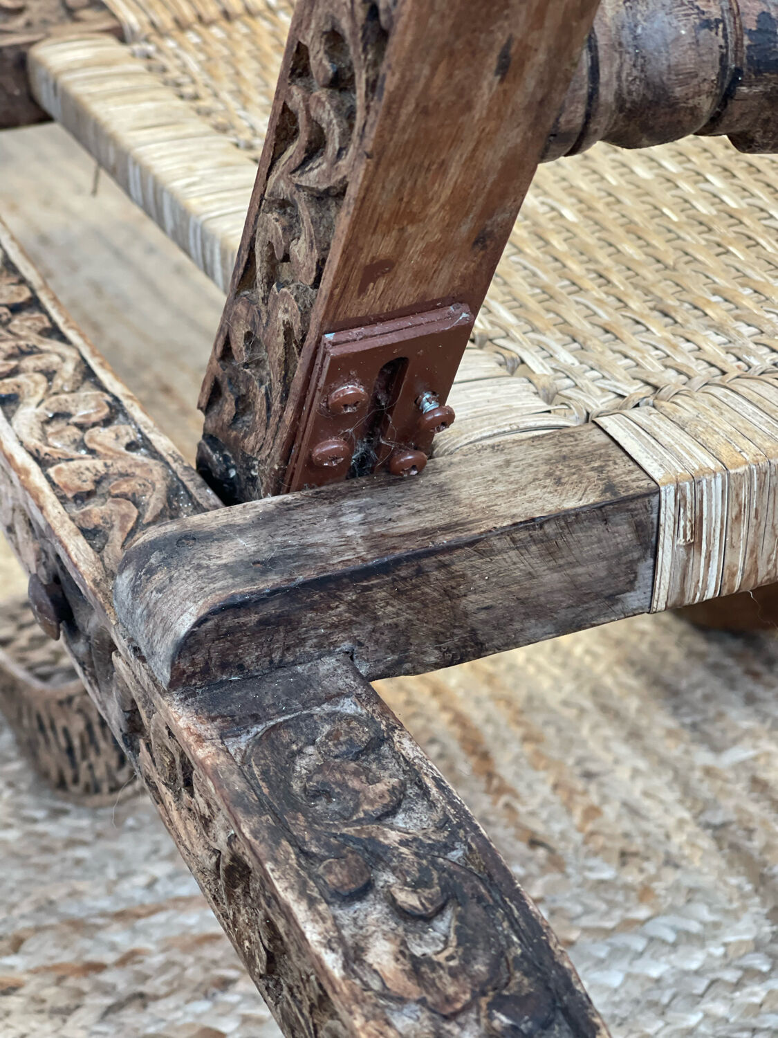 19th century Anglo Indian country chair