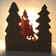Lampe en sapin massif scandinave vintage