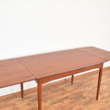 Mid-Century Danish Teak Extendable Dining Table, 1960s.