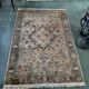 Antique hand-knotted Bakhtiari Persian rug, wool on cotton weft, 277x180cm