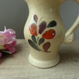 Old Small Pitcher Saint Clement Hand-Painted