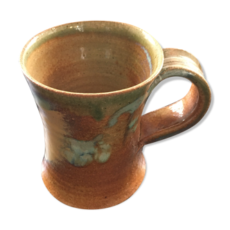 Mug flamed sandstone signed