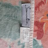 Rectangular floral tablecloth