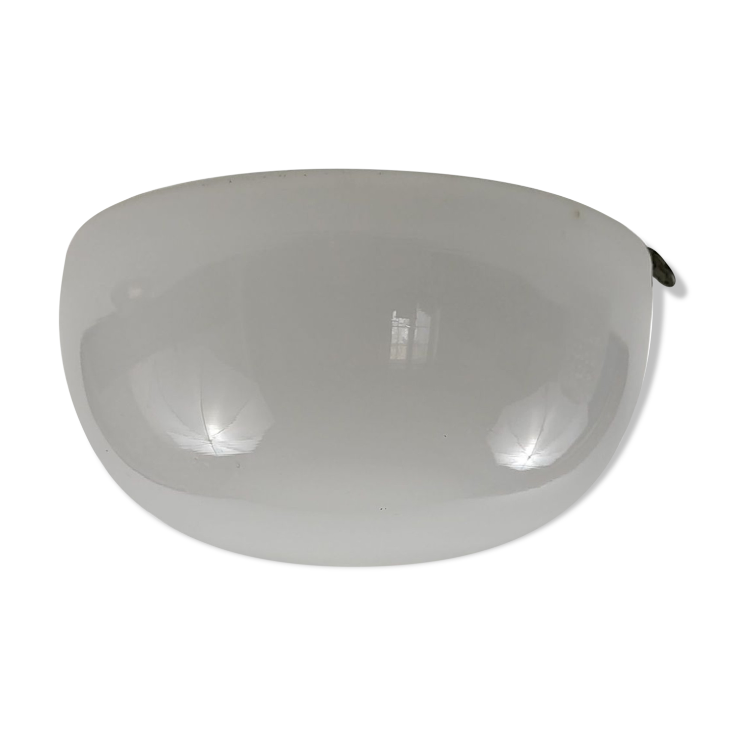 White opaline ceiling lamp