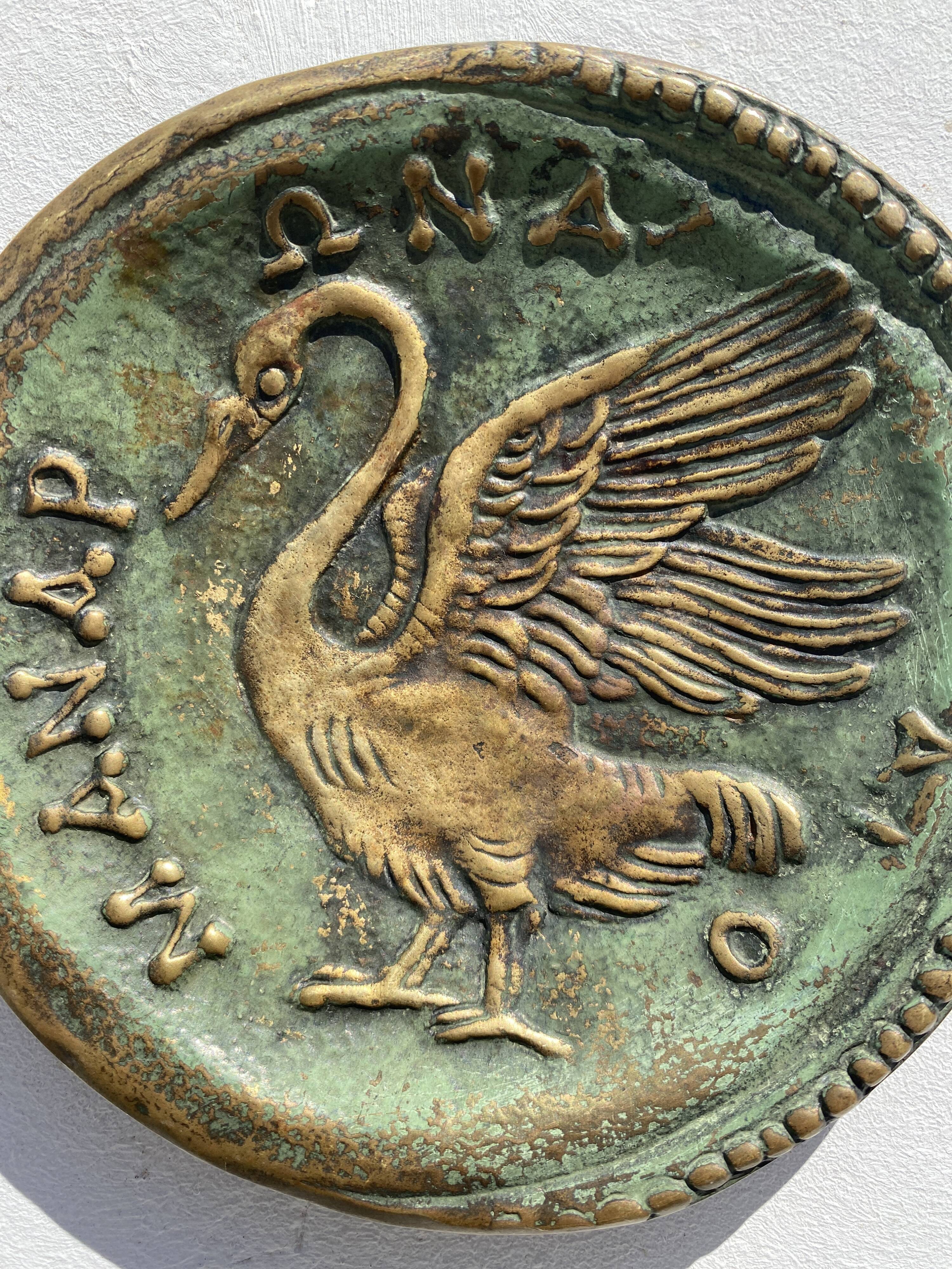 Ashtray bronze Max the glassmaker