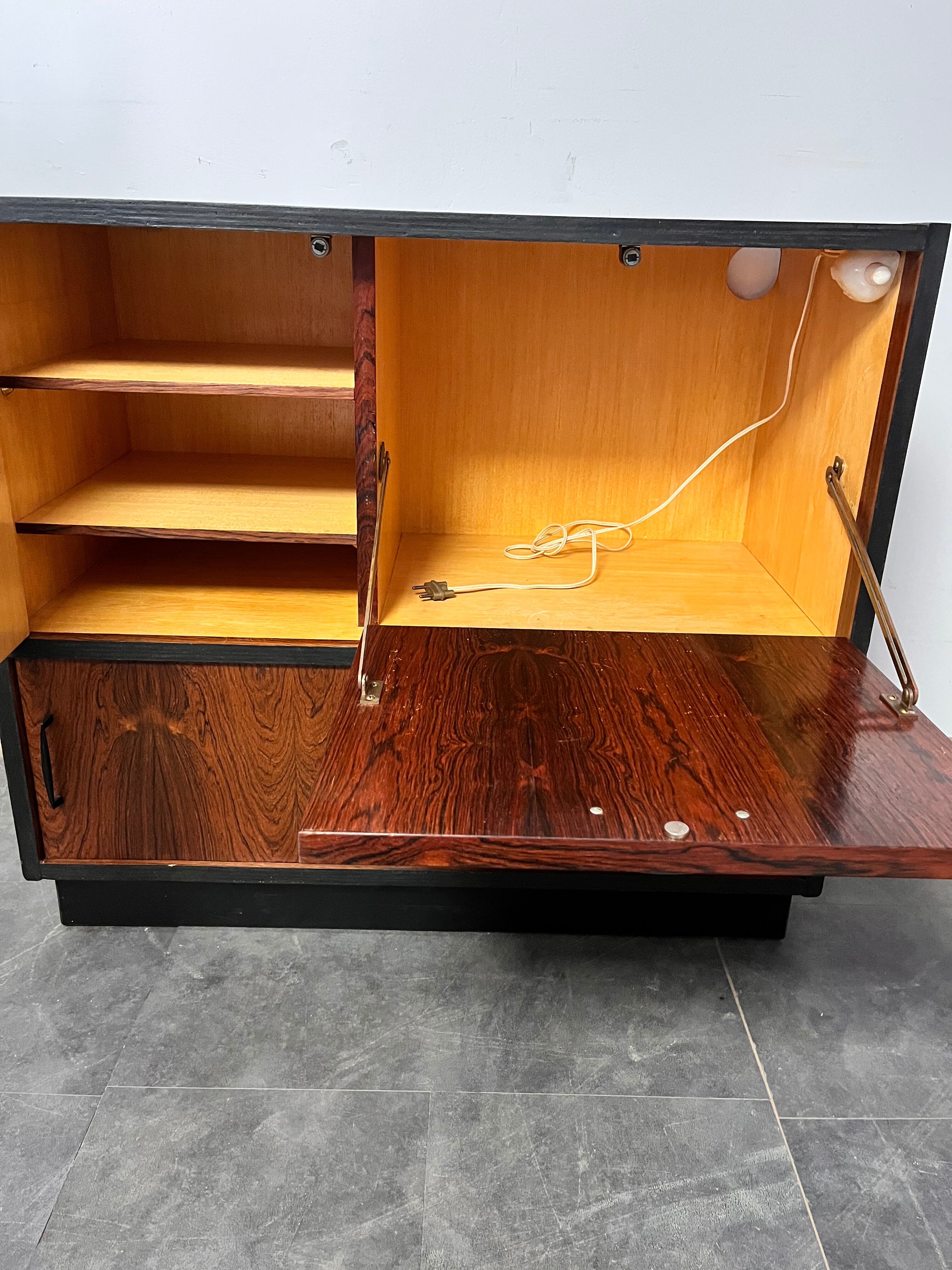 Vintage rosewood bar 1960