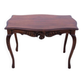 Antique walnut table from around 1880, France. After renovation.
