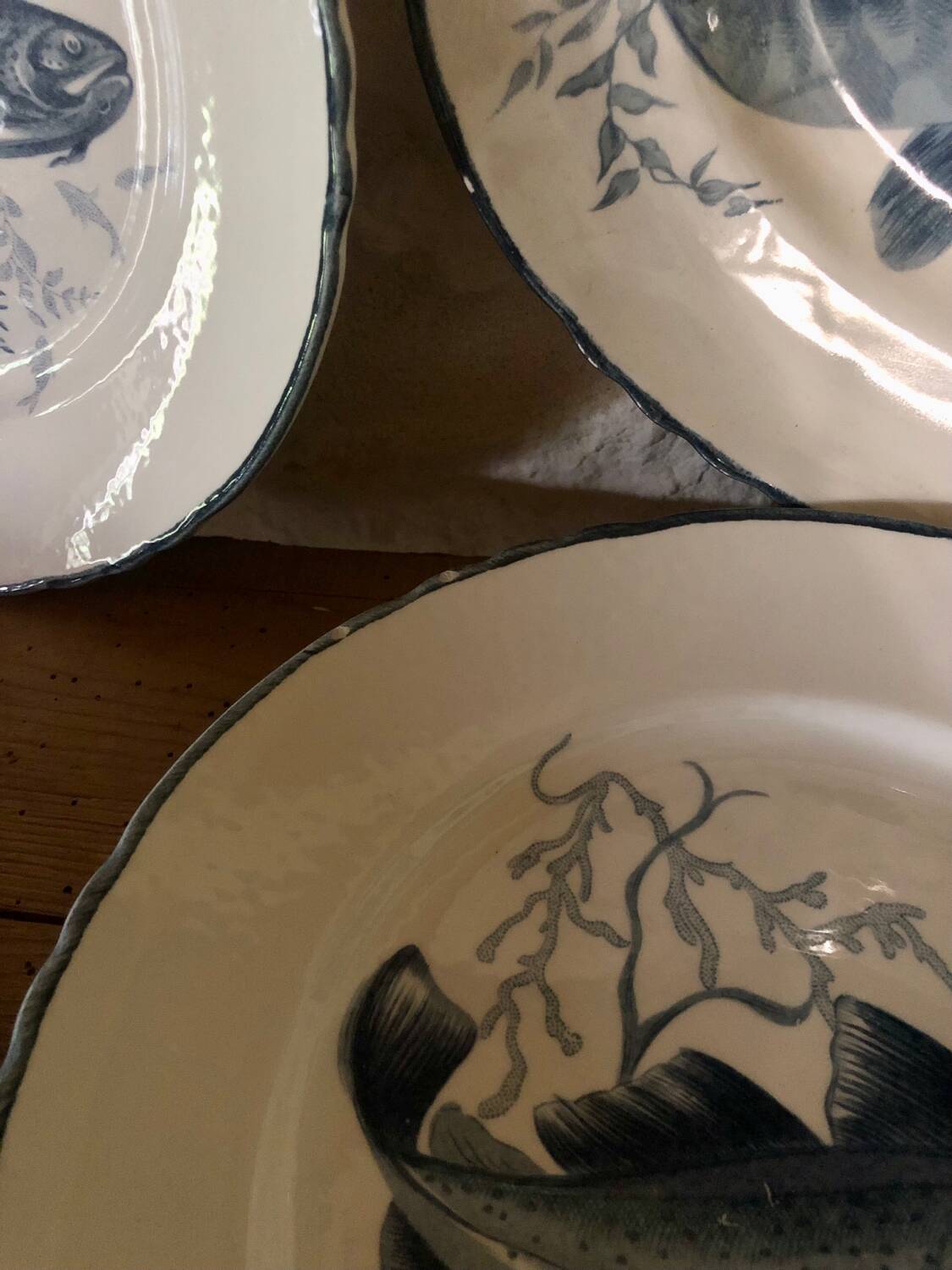 Fish service at Moulin Des Loups