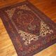 Handmade antique Persian Bidjar rug 149cm x 225cm 1880s - 1B194