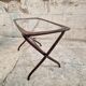 Vintage table basse conception italienne années 50 style ico & luisa parisi.
