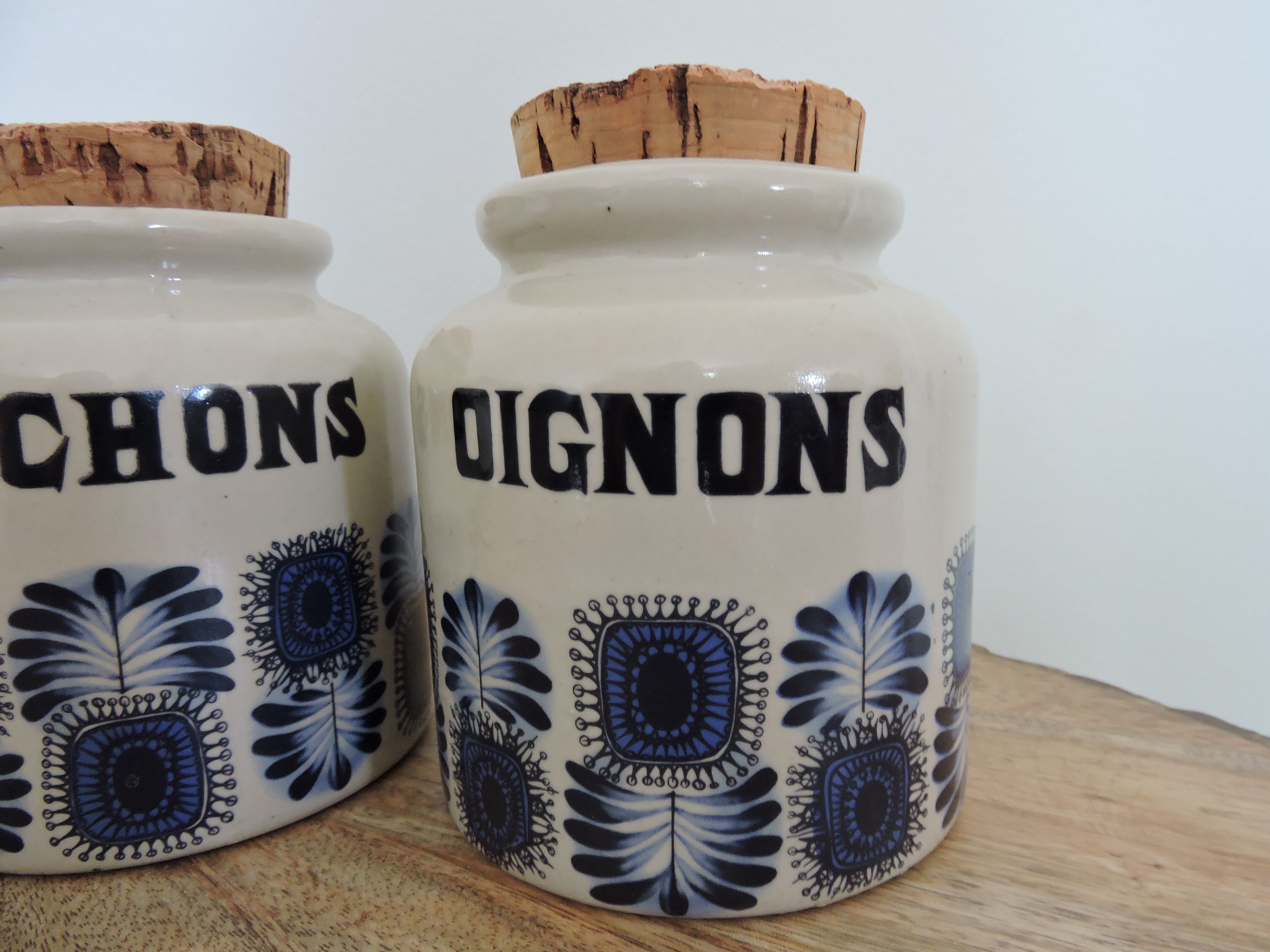 Vintage pot of sandstone kitchen