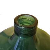 Bouteille de Levure Grand Modèle en Verre Vert, 1950s