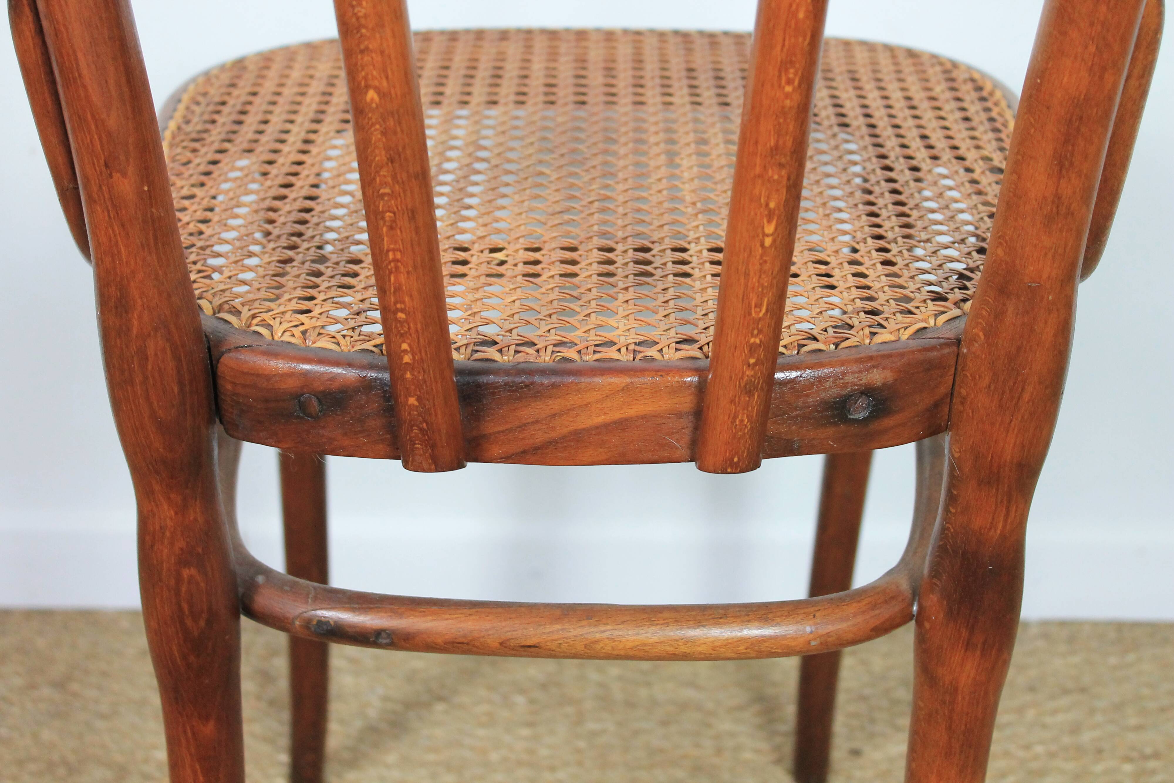 Pair of thonet bistro chairs