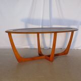 Scandinavian design oval coffee table
