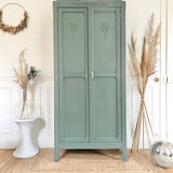 Armoire Art Déco verte