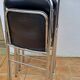 Set of 4 vintage folding chairs Plichaise Souvignet 70s