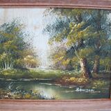 Landscape painting "benson" - oil on canvas