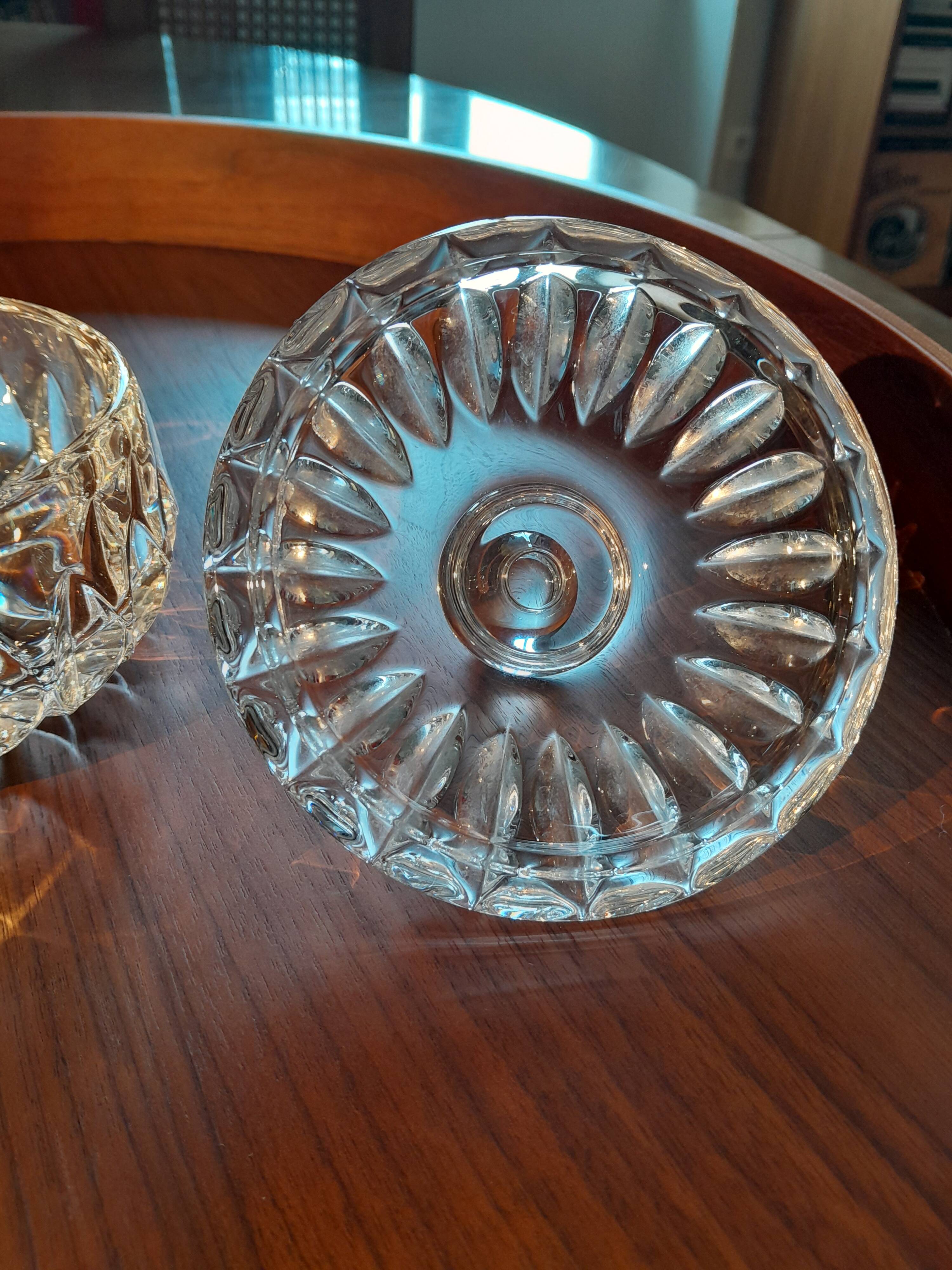 Sucrier ancien en cristal