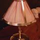 Lamp, Art Nouveau pocket, bronze noodle