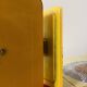 Stube - old household scale in yellow enameled metal - force 10