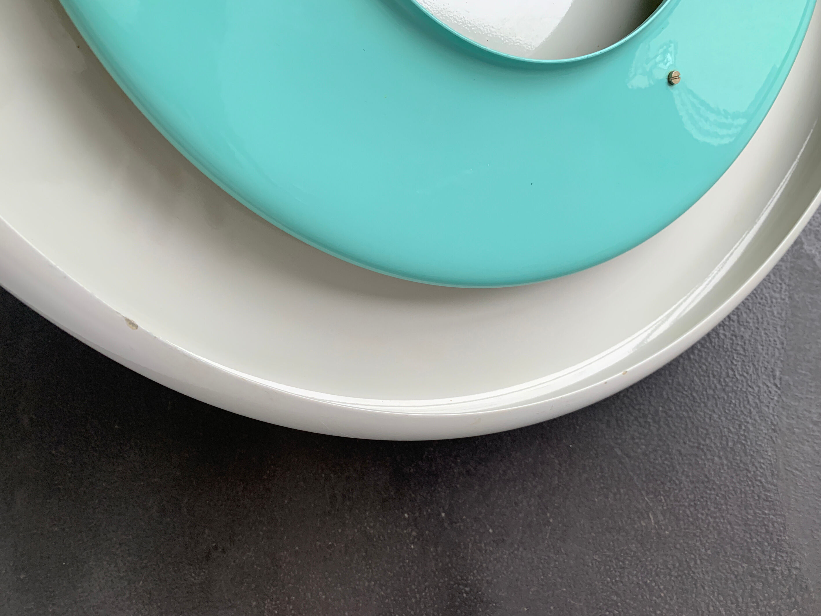 Space-Age Optima pendant lamp, Hans Due for Fog & Morup, Denmark, 1970