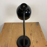 Black Industrial Gooseneck Table Lamp, 1960s